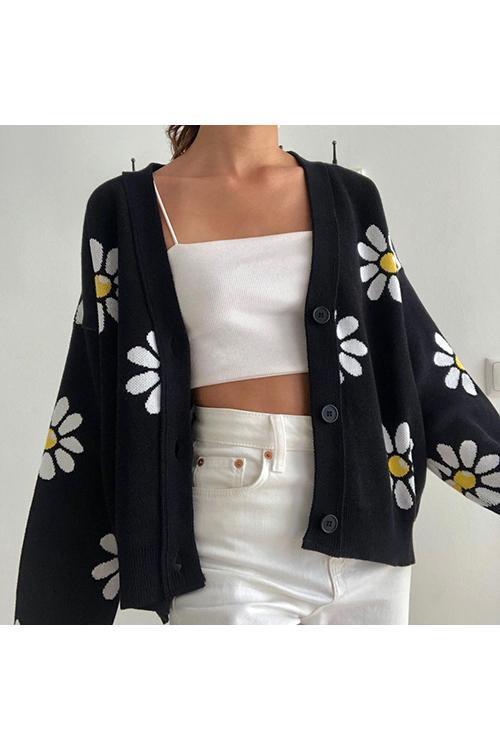 Happy Flower Cardigan