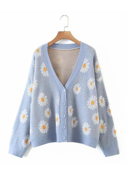 Happy Flower Cardigan