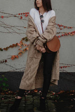 Kint Hooded Long Cardigan