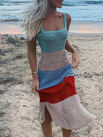 Beach Knitted Spaghetti Cover Up