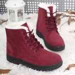 Warm Plush Winter Ankle Snow Women Boots