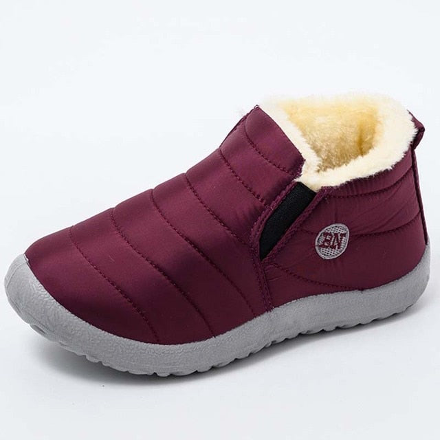 Casual Snow Platform Boots Waterproof Non-Slip Female Shoes