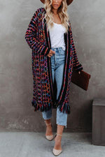 Best Version Fringe Knit Duster Cardigan