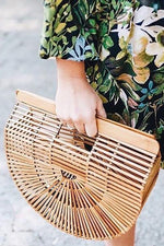Bamboo Wood Handbag