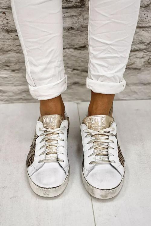 Glitter Star Lace Up Sneakers