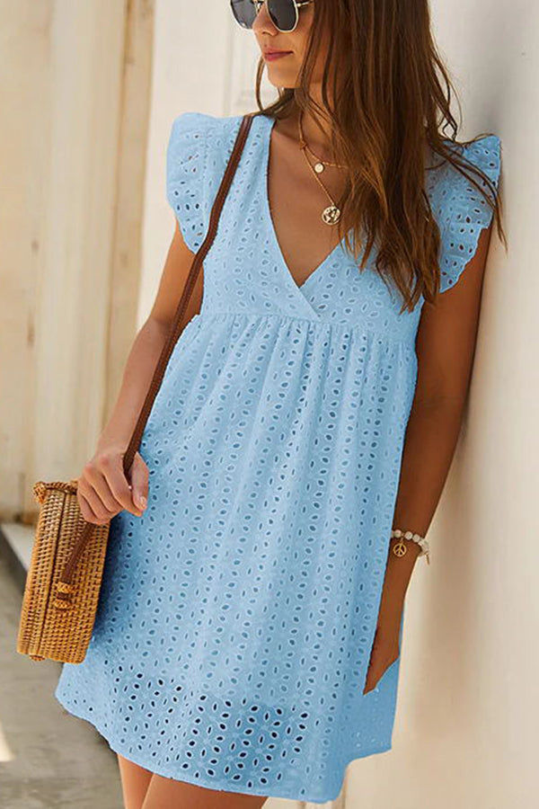 You Found My Heart Lace Babydoll Dress
