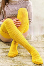 Cotton Over Knee Socks