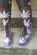 Maple Leaf Couples Socks