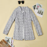 Florcoo Retro Pocketed Heather Grey Coat(4 Colors)