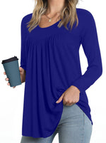 Women's Blouses Casual Chiffon V Neck Blouse