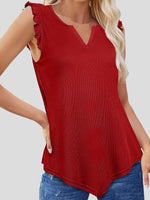 Women's Tank Tops Solid V-Neck Sleeveless Casual Tank Top